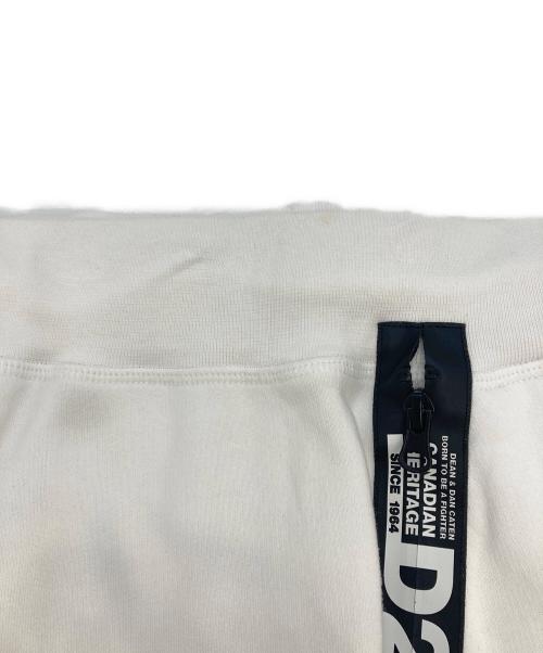 DSQUARED2（ディースクエアード）DSQUARED2 (ディースクエアード) スウェットパンツ ホワイト サイズ:xxsの古着・服飾アイテム