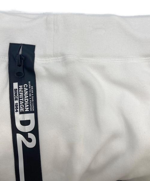 DSQUARED2（ディースクエアード）DSQUARED2 (ディースクエアード) スウェットパンツ ホワイト サイズ:xxsの古着・服飾アイテム