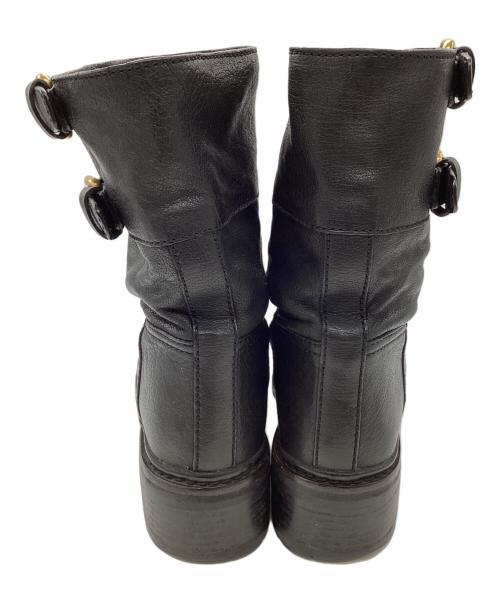 PRADA SPORTS（プラダスポーツ）PRADA SPORTS (プラダスポーツ) レザーブーツ ブラック サイズ:35の古着・服飾アイテム