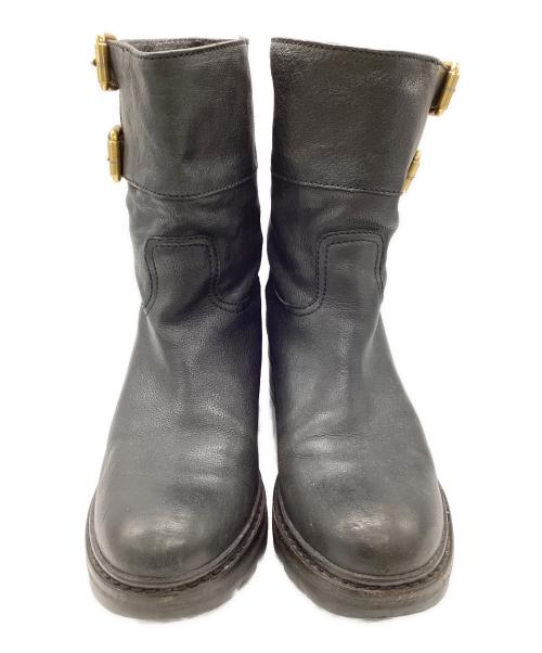 PRADA SPORTS（プラダスポーツ）PRADA SPORTS (プラダスポーツ) レザーブーツ ブラック サイズ:35の古着・服飾アイテム