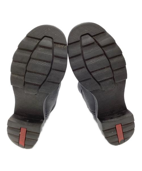 PRADA SPORTS（プラダスポーツ）PRADA SPORTS (プラダスポーツ) レザーブーツ ブラック サイズ:35の古着・服飾アイテム