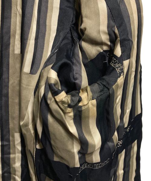 Jean Paul Gaultier FEMME（ジャンポールゴルチエ フェム）Jean Paul Gaultier FEMME (ジャンポールゴルチエ フェム) 総柄ベロアジャケット/Velour jacket ブラック サイズ:42の古着・服飾アイテム