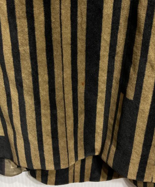 Jean Paul Gaultier FEMME（ジャンポールゴルチエ フェム）Jean Paul Gaultier FEMME (ジャンポールゴルチエ フェム) 総柄ベロアジャケット/Velour jacket ブラック サイズ:42の古着・服飾アイテム