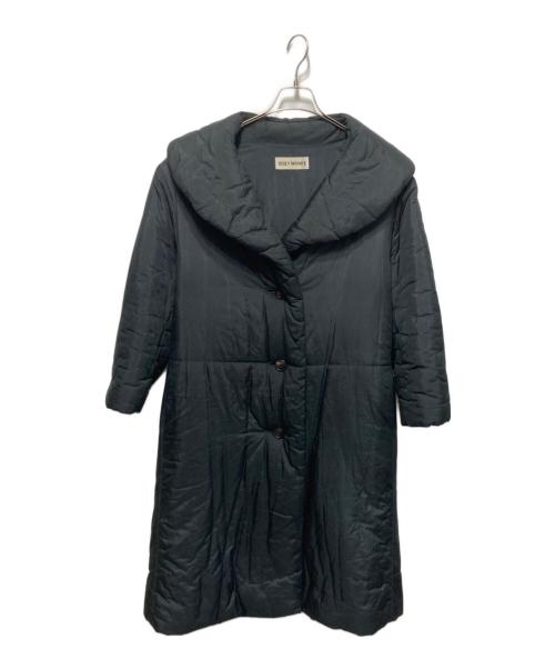 ISSEY MIYAKE（イッセイミヤケ）ISSEY MIYAKE (イッセイミヤケ) 中綿コート ブラック サイズ:Ｓの古着・服飾アイテム