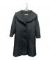 ISSEY MIYAKE（イッセイミヤケ）の古着「中綿コート」｜ブラック