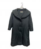 ISSEY MIYAKEイッセイミヤケ）の古着「ショールカラーパフィーコート」｜ブラック