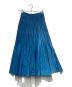 Maison Margiela（メゾンマルジェラ）の古着「プリーツスカート」｜ブルー