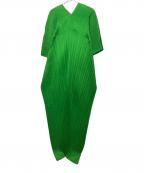 PLEATS PLEASEプリーツプリーズ）の古着「ポンチョ」｜グリーン