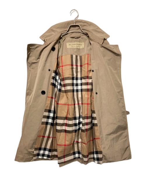 BURBERRY（バーバリー）BURBERRY (バーバリー) ナイロントレンチコート ブラウン サイズ:38の古着・服飾アイテム