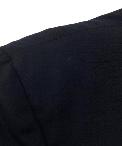 COMME des GARCONS HOMME PLUS（コムデギャルソンオムプリュス）COMME des GARCONS HOMME PLUS (コムデギャルソンオムプリュス) ウールジャケット/Wool Gabardine Collarless Jacket  ネイビー サイズ:Sの古着・服飾アイテム