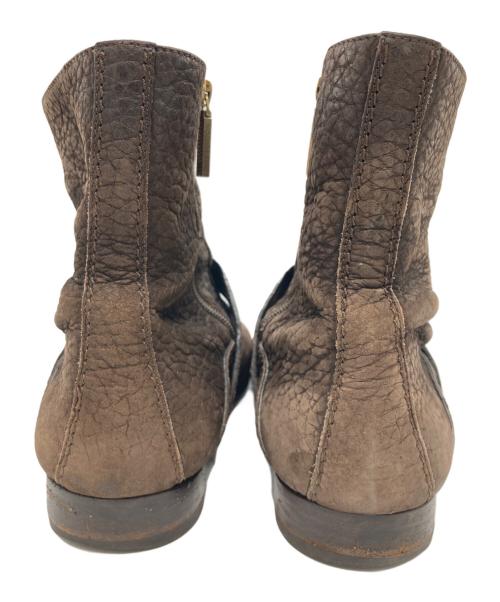 LOUIS VUITTON（ルイ ヴィトン）LOUIS VUITTON (ルイ ヴィトン) レザーブーツ ブラウン サイズ:8の古着・服飾アイテム