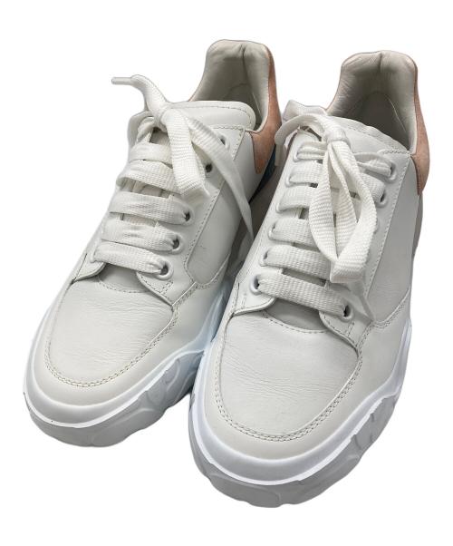 ALEXANDER McQUEEN（アレキサンダーマックイーン）ALEXANDER McQUEEN (アレキサンダーマックイーン) スニーカー ホワイト サイズ:39の古着・服飾アイテム