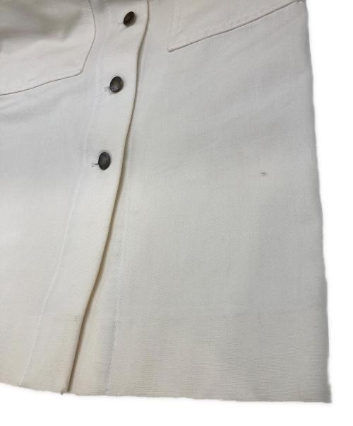 LOUIS VUITTON（ルイ ヴィトン）LOUIS VUITTON (ルイ ヴィトン) スカート ホワイト サイズ:34の古着・服飾アイテム