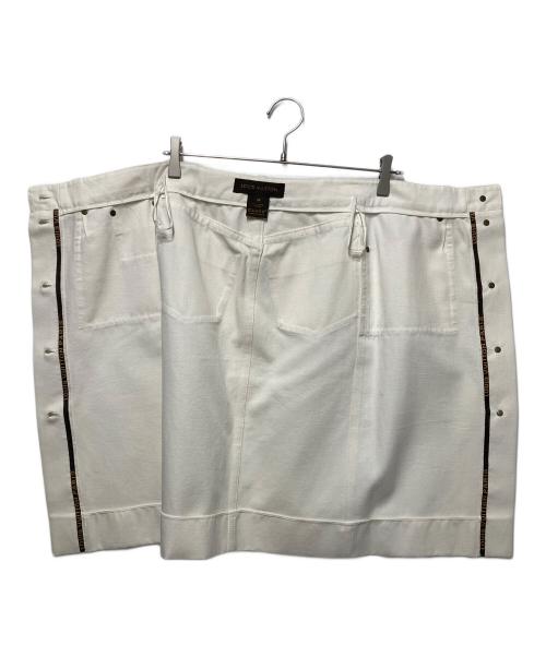 LOUIS VUITTON（ルイ ヴィトン）LOUIS VUITTON (ルイ ヴィトン) スカート ホワイト サイズ:34の古着・服飾アイテム