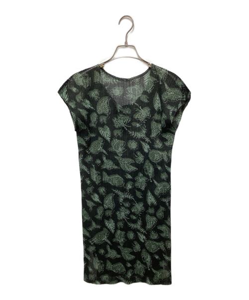 PLEATS PLEASE（プリーツプリーズ）PLEATS PLEASE (プリーツプリーズ) ブラウス グリーン サイズ:3の古着・服飾アイテム