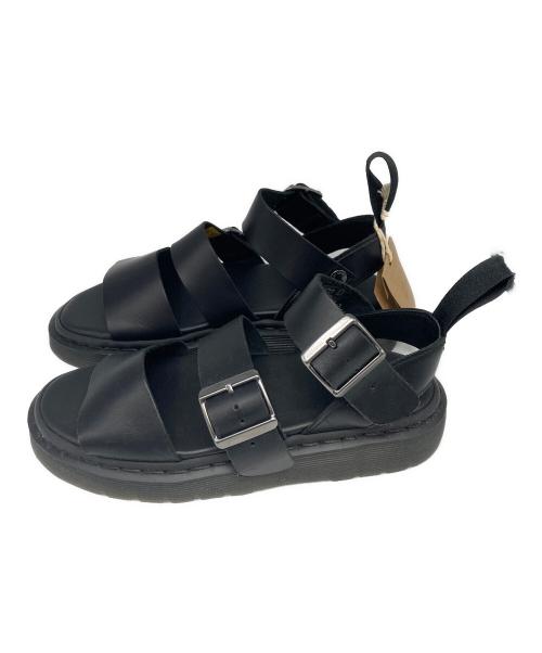 Dr.Martens（ドクターマーチン）Dr.Martens (ドクターマーチン) サンダル ブラック サイズ:38の古着・服飾アイテム