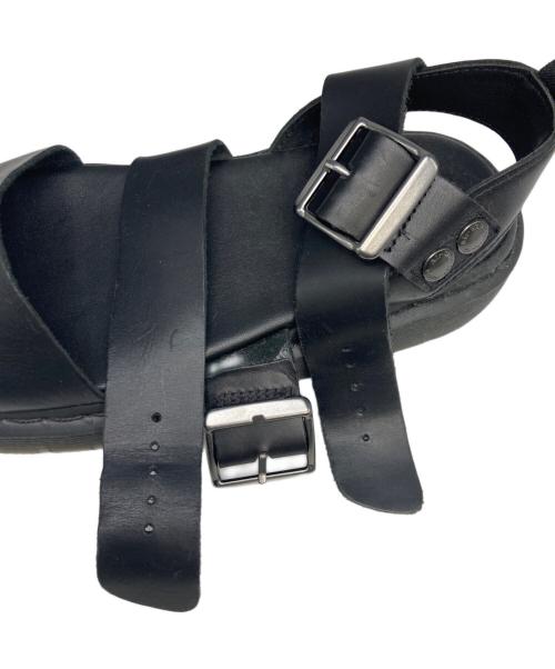 Dr.Martens（ドクターマーチン）Dr.Martens (ドクターマーチン) サンダル ブラック サイズ:38の古着・服飾アイテム