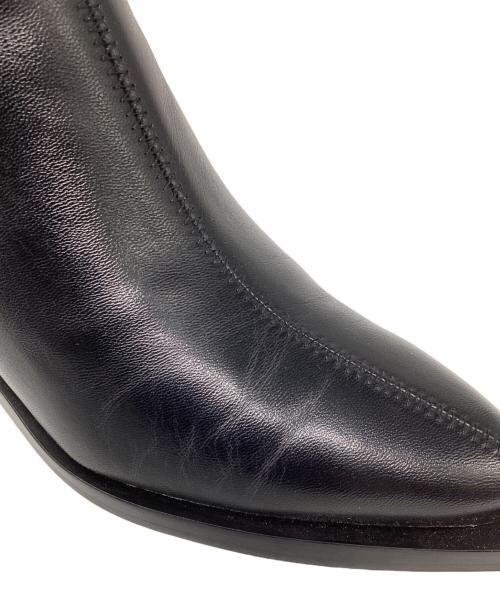 COACH（コーチ）COACH (コーチ) レザーブーツ ブラック サイズ:6.5の古着・服飾アイテム