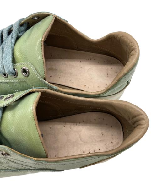 HERMES（エルメス）HERMES (エルメス) ローカットスニーカー グリーン サイズ:37.5の古着・服飾アイテム