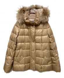 BLUE LABEL CRESTBRIDGE（ブルーレーベルクレストブリッジ）の古着「ダウンジャケット」｜ブラウン