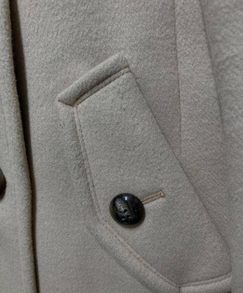 BLUE LABEL CRESTBRIDGE（ブルーレーベルクレストブリッジ）BLUE LABEL CRESTBRIDGE (ブルーレーベルクレストブリッジ) ウールコート ベージュ サイズ:38の古着・服飾アイテム
