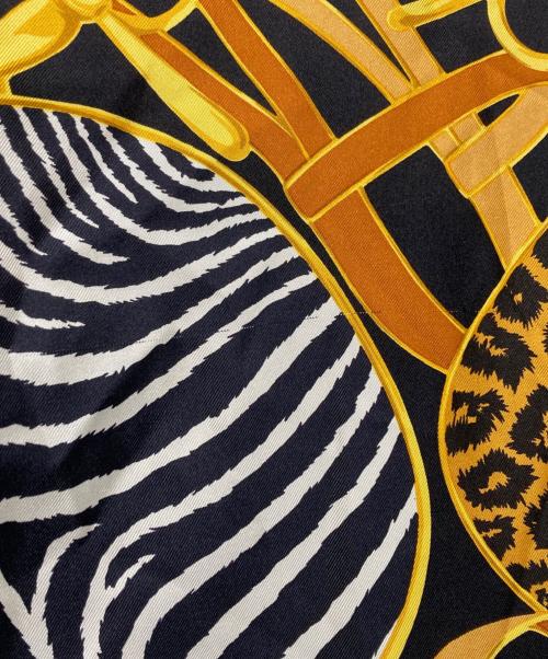 GUCCI（グッチ）GUCCI (グッチ) 総柄シルクシャツ ブラック サイズ:42の古着・服飾アイテム