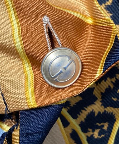 GUCCI（グッチ）GUCCI (グッチ) 総柄シルクシャツ ブラック サイズ:42の古着・服飾アイテム