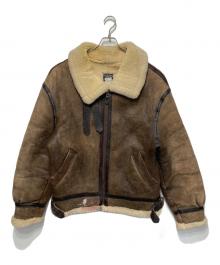 AVIREX（アヴィレックス）の古着「ボマージャケット」｜ブラウン