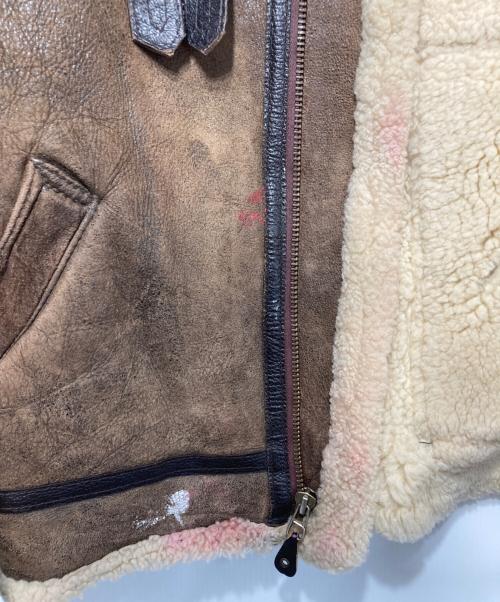 AVIREX（アヴィレックス）AVIREX (アヴィレックス) ボマージャケット ブラウン サイズ:44の古着・服飾アイテム