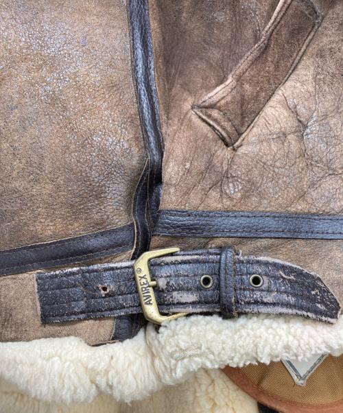 AVIREX（アヴィレックス）AVIREX (アヴィレックス) ボマージャケット ブラウン サイズ:44の古着・服飾アイテム