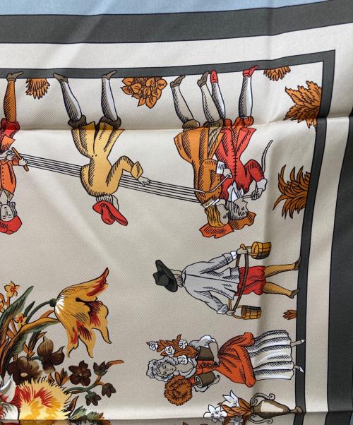 HERMES（エルメス）HERMES (エルメス) スカーフ グレーの古着・服飾アイテム