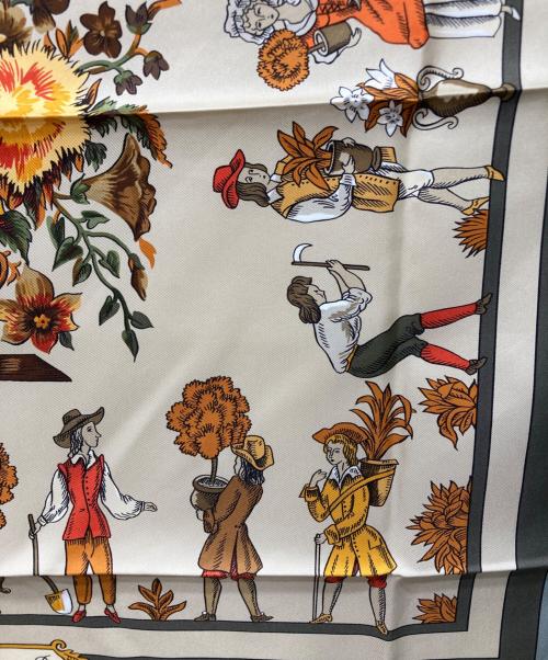 HERMES（エルメス）HERMES (エルメス) スカーフ グレーの古着・服飾アイテム