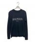 BALMAIN（バルマン）の古着「スウェット」｜ブラック