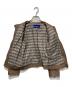 中古・古着 BURBERRY BLUE LABEL (バーバリーロンドンブルーレーベル) ラムレザージャケット ブラウン サイズ:38：7000円