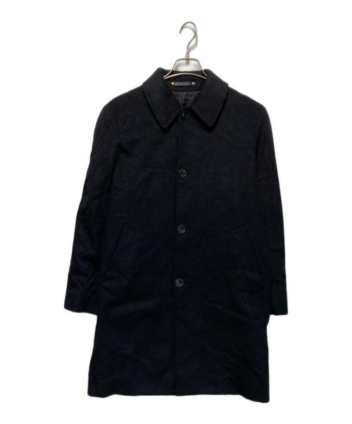 PAUL SMITH（ポールスミス）PAUL SMITH (ポールスミス) CASHMERE SINGLE CHESTER COAT ブラック サイズ:Mの古着・服飾アイテム