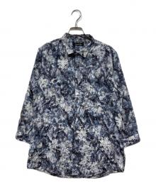 TORNADO MART（トルネードマート）の古着「総柄シャツ」｜ブルー