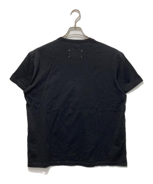 Maison Margiela 10（メゾンマルジェラ 10）Maison Margiela 10 (メゾンマルジェラ 10) 反転ミニロゴTシャツ ブラック サイズ:48の古着・服飾アイテム