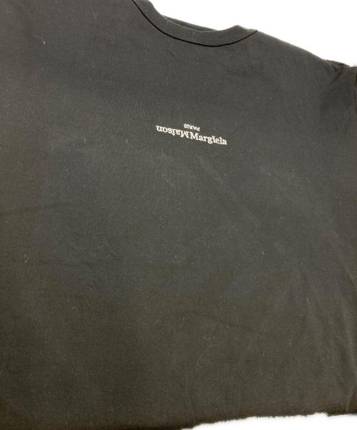 Maison Margiela 10（メゾンマルジェラ 10）Maison Margiela 10 (メゾンマルジェラ 10) 反転ミニロゴTシャツ ブラック サイズ:48の古着・服飾アイテム