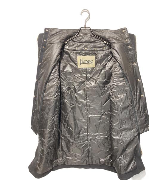 HERNO（ヘルノ）HERNO (ヘルノ) 中綿ライナー付きウールコート グレー サイズ:38の古着・服飾アイテム