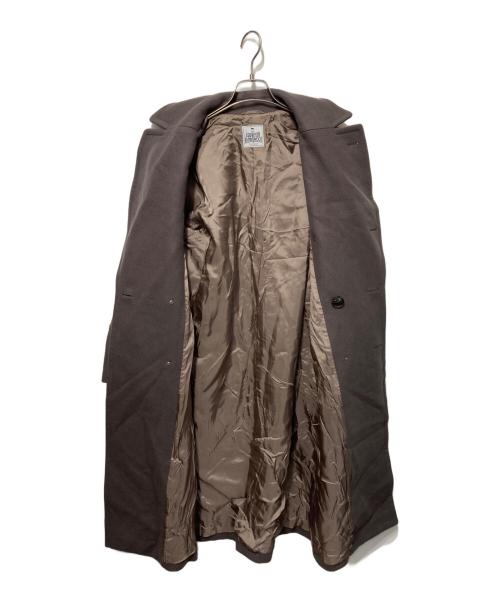 BEAUTY&YOUTH（ビューティーアンドユース）BEAUTY&YOUTH (ビューティーアンドユース) HAMILTON WOOL MIX メルトンロングPコート ブラウン サイズ:Ｓの古着・服飾アイテム