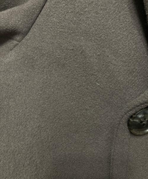 BEAUTY&YOUTH（ビューティーアンドユース）BEAUTY&YOUTH (ビューティーアンドユース) HAMILTON WOOL MIX メルトンロングPコート ブラウン サイズ:Ｓの古着・服飾アイテム