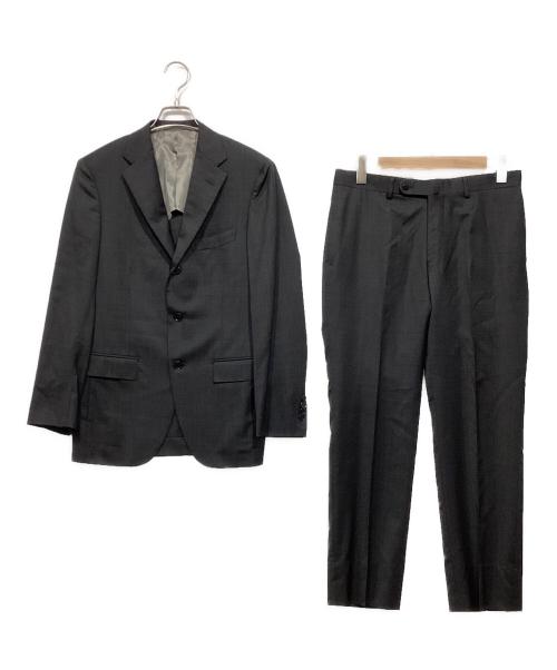 BEAMS F（ビームスエフ）BEAMS F (ビームスエフ) 段返り3Bスーツ グレー サイズ:93の古着・服飾アイテム