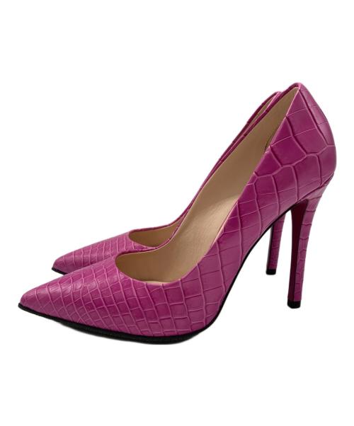 FENDI（フェンディ）FENDI (フェンディ) ポインテッドトゥパンプス ピンク サイズ:36の古着・服飾アイテム