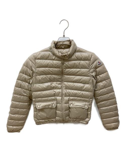 MONCLER（モンクレール）MONCLER (モンクレール) ダウンジャケット ベージュの古着・服飾アイテム