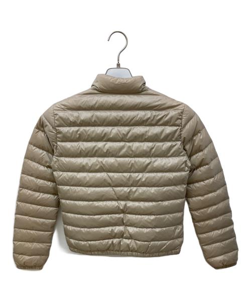 MONCLER（モンクレール）MONCLER (モンクレール) ダウンジャケット ベージュの古着・服飾アイテム