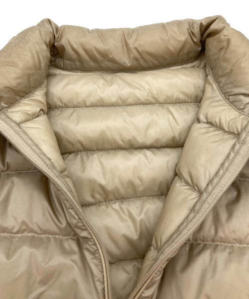MONCLER（モンクレール）MONCLER (モンクレール) ダウンジャケット ベージュの古着・服飾アイテム