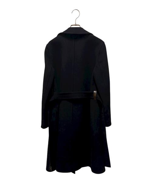 LOUIS VUITTON（ルイ ヴィトン）LOUIS VUITTON (ルイ ヴィトン) モノグラムラップコート ブラック サイズ:34の古着・服飾アイテム