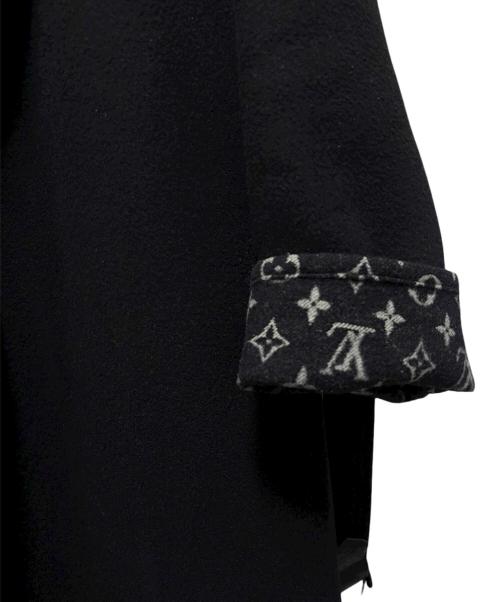 LOUIS VUITTON（ルイ ヴィトン）LOUIS VUITTON (ルイ ヴィトン) モノグラムラップコート ブラック サイズ:34の古着・服飾アイテム