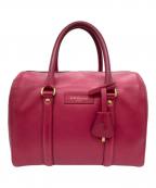 J&M DAVIDSONジェイ＆エム デヴィッドソン）の古着「レザーバッグ」｜ピンク