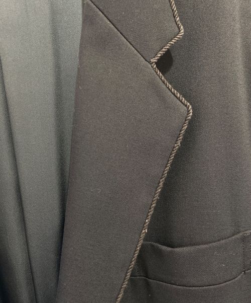 Yohji Yamamoto pour homme（ヨウジヤマモト プールオム）Yohji Yamamoto pour homme (ヨウジヤマモト プールオム) 87AW ロングテーラードジャケット ブラック サイズ:Mの古着・服飾アイテム